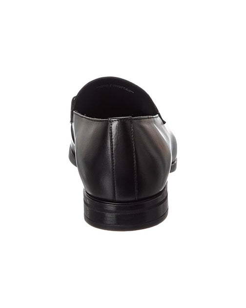 Bally Onisor Leather Loafer Black US 9 4