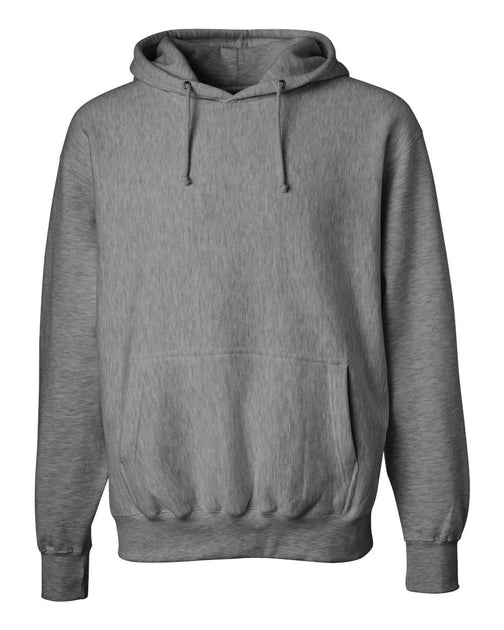 Weatherproof Cross Weave Hooded Sweatshirt Grey Large 2