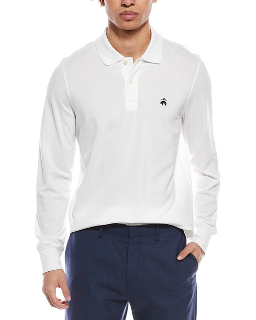 Brooks Brothers Core Polo Shirt White XXL 2