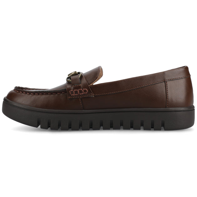 Journee Collection Kaya Bit Loafer Brown US 9 3