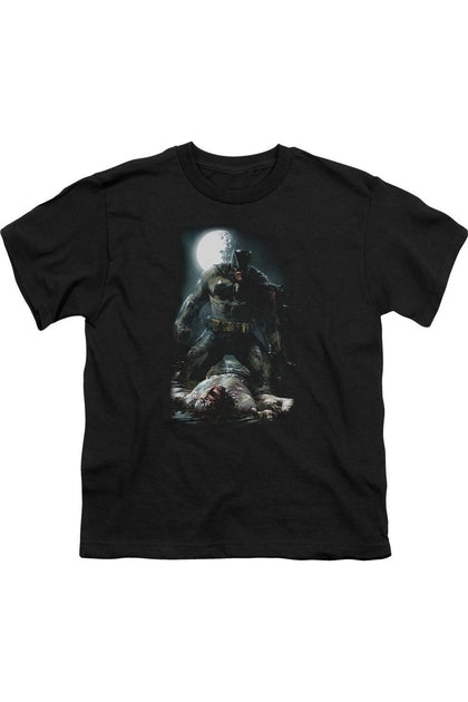 Gildan Batman Mudhole Kurzarm T-Shirt Schwarz XSmall 2