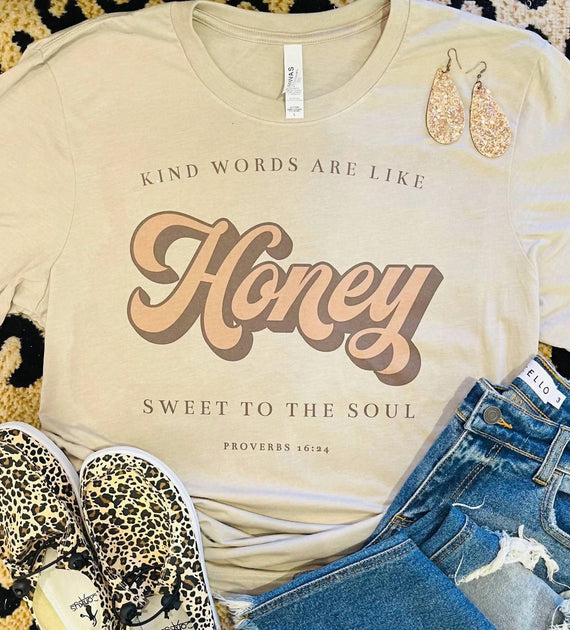 PPD Kind Words Are Like Honey Tee Beige 2X 3