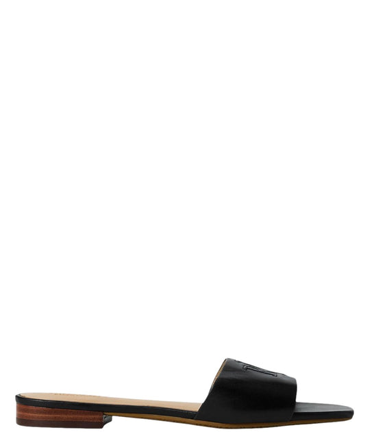 Ralph Lauren Everley Slide Sandals Black US 8 2