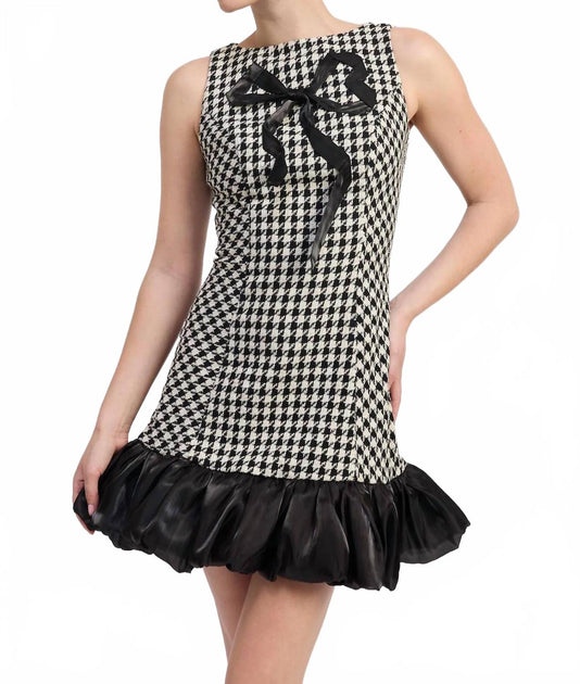 En Saison Marley Mini Dress Black Large 2