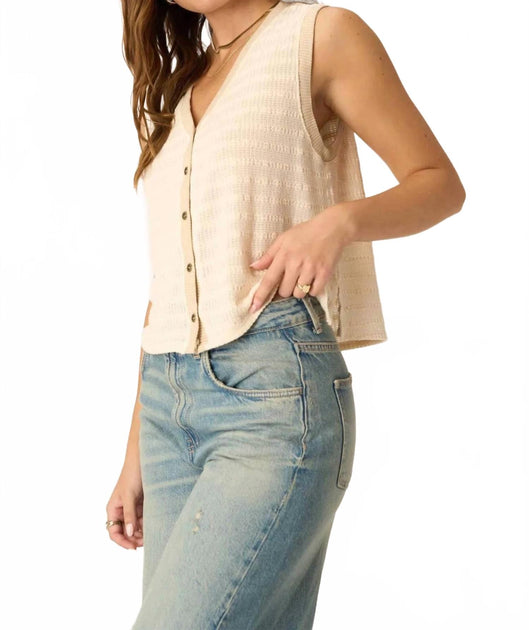 Pro-Ject Viva Sweater Tank White XS 4