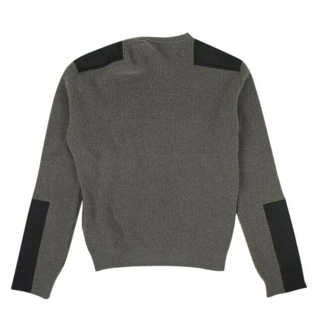 Off-White Logo Patch Pullover Grau Medium 3