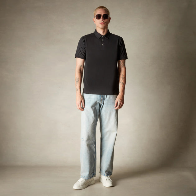 Members Only Men's Polo Shirt Grey 5X-Large 2