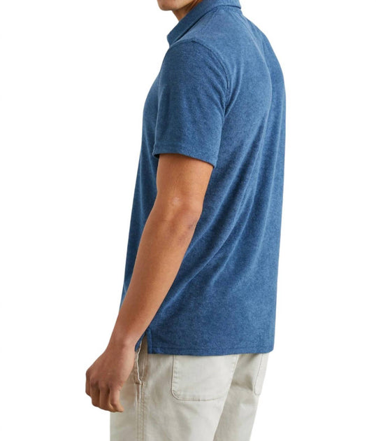 Rails Rhen Polo Shirt Blue Small 3