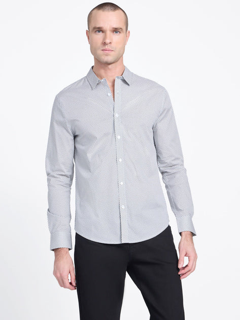 Guess Factory Montey Woven Shirt Multi Large 2