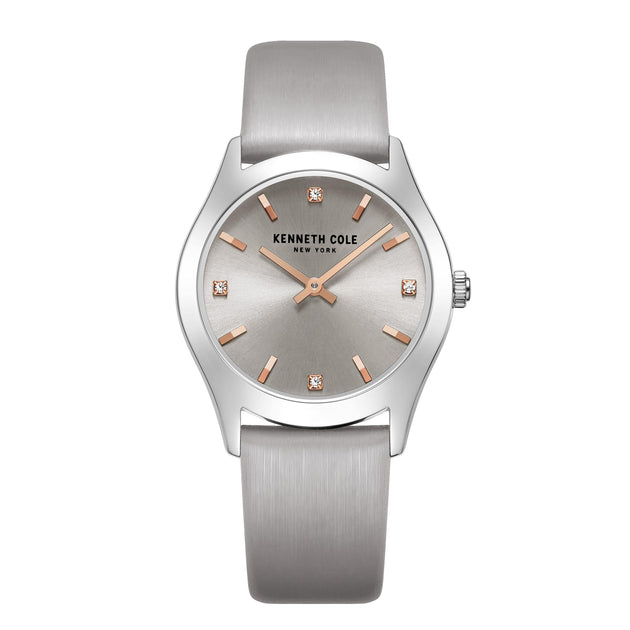 Kenneth Cole KCWLA2222805 Women's Quartz Watch Silver 2