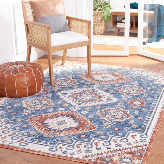 Safavieh Olympia Area Rug Blue/Ivory 2