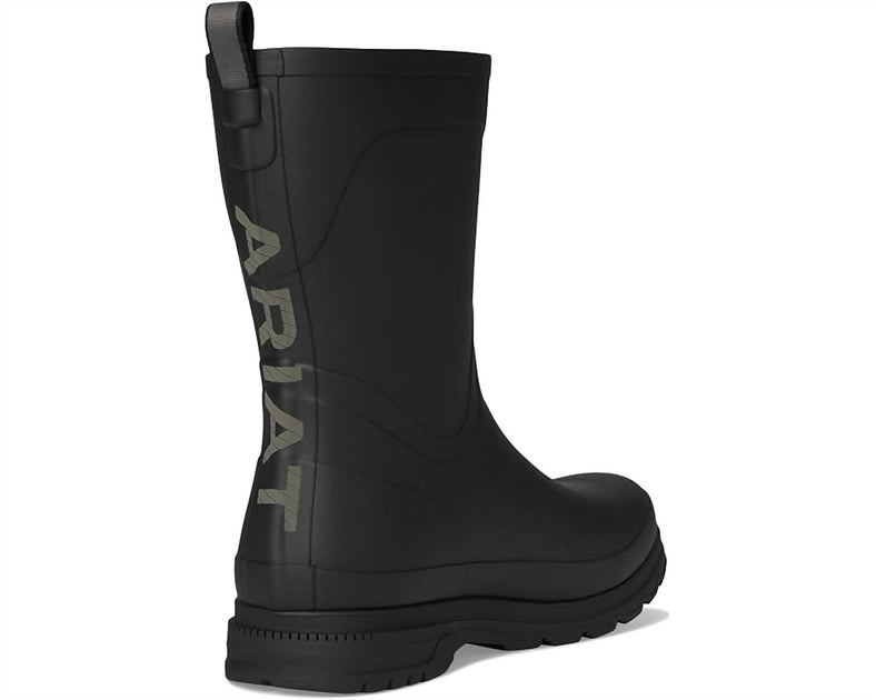 Ariat Krlmarsh Mid Rubber Boot Black US 8.5 4