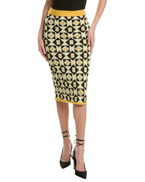 Gracia Pencil Skirt Black Small 2