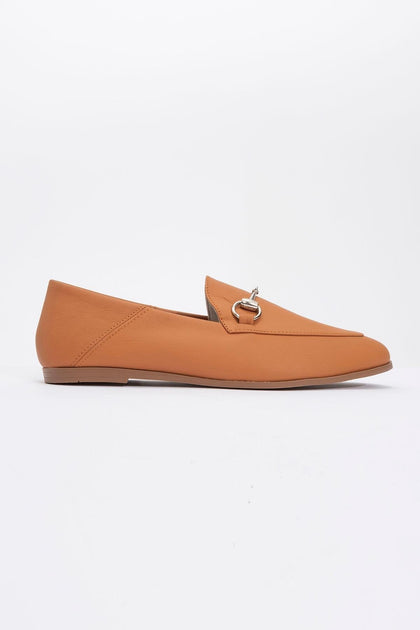 Forever & Always Penny Leather Horsebit Loafers Multi US 8.5 3