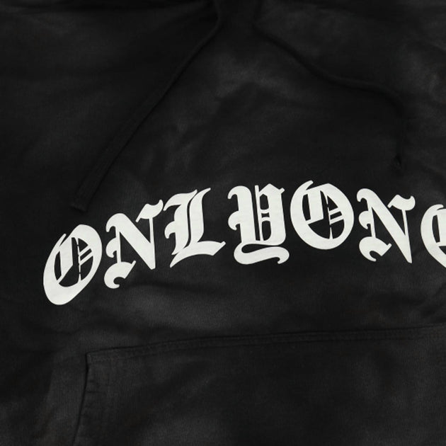 Only One Arch Pullover Hoodie Black Large 4