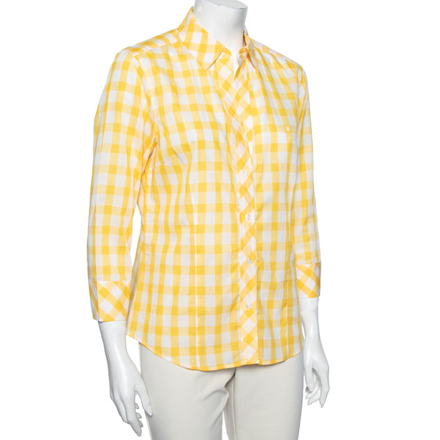 CH Carolina Herrera Long Sleeve Shirt Yellow Large 3
