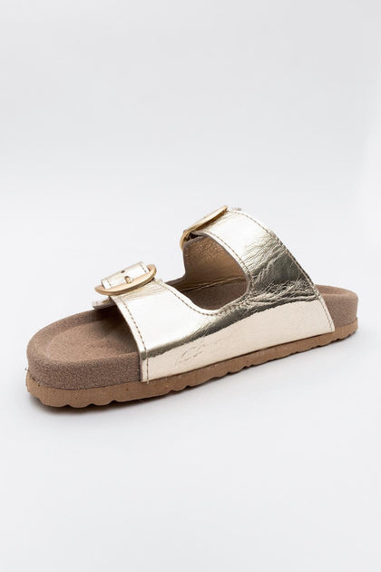 Forever & Always Ovesta Slide Sandal Multi 9.5 4