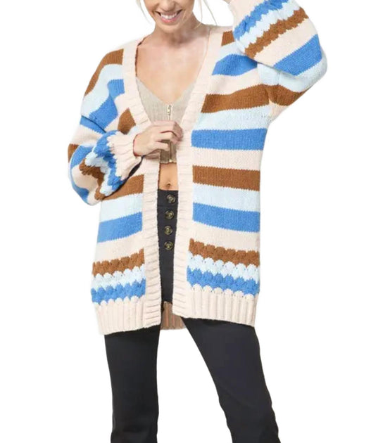 Cardigan Bestto Rayé Multicolore - Small 2