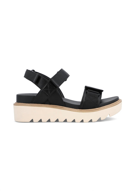 MIA Jony Flat Sandal Black US 6.5 3