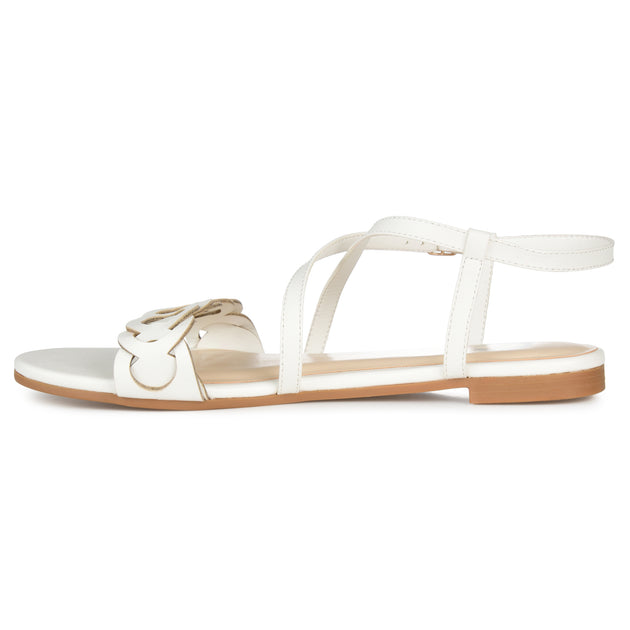 Journee Collection Jalia Sandal Brown US 7.5 3