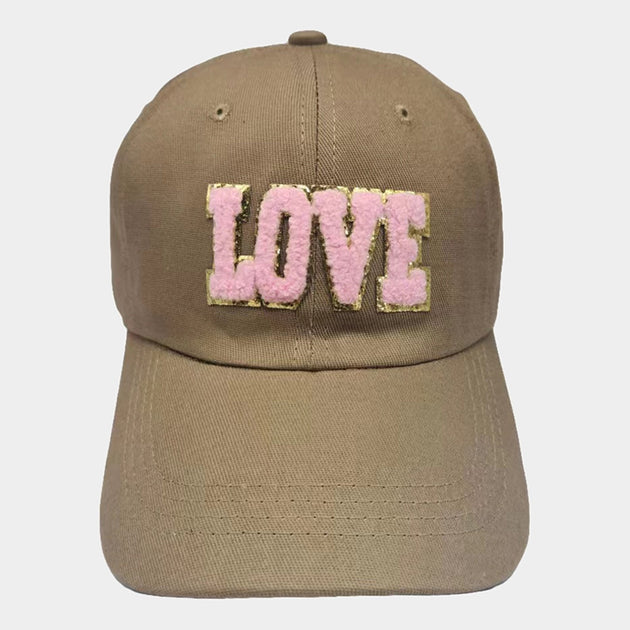 FASHNZFAB Love Message Baseball Cap Green 4