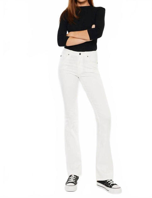 KanCan Vanessa High Rise Bootcut Jeans White 31 2
