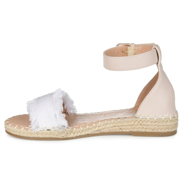 Journee Collection Tristeen Sandal White US 12 3