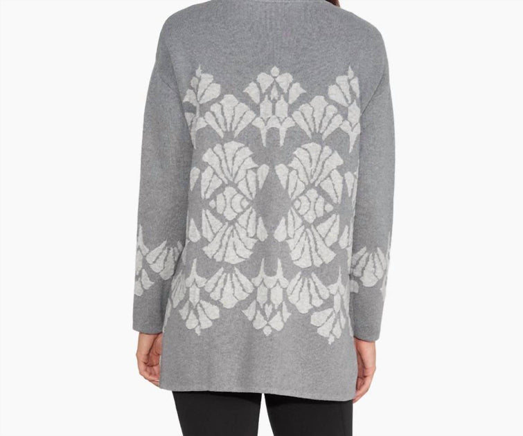 Stella Carakasi Eye Candy Sweater Grey 2X 4