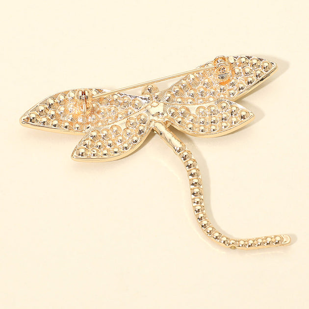 FASHNZFAB Dragonfly Pin Brooch Silver 7