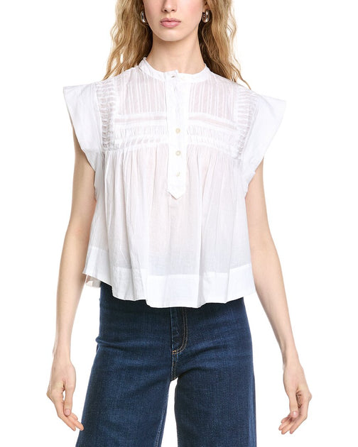 Ro's Garden Nini Top Blanc XS 3