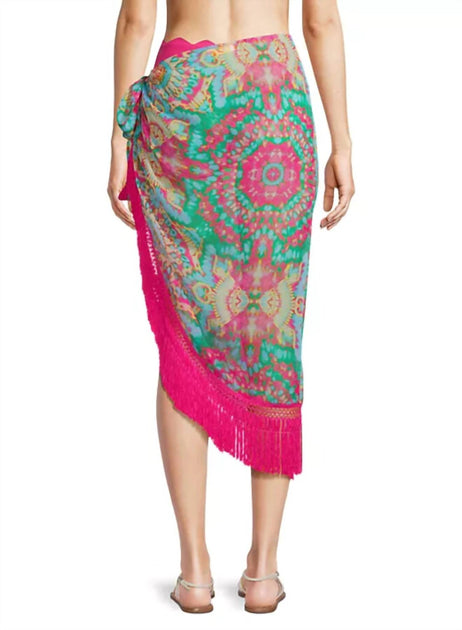 Ramy Brook Anne Pareo Sarong Multi Medium 4