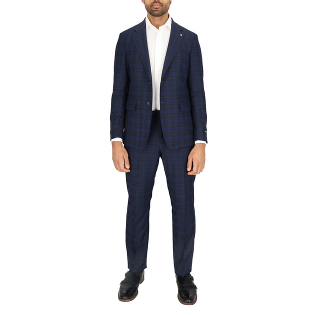 Scotch & Soda Men's Suit Navy US 44 Short 2