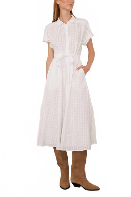 Xirena Naya Midi Dress White Large 4