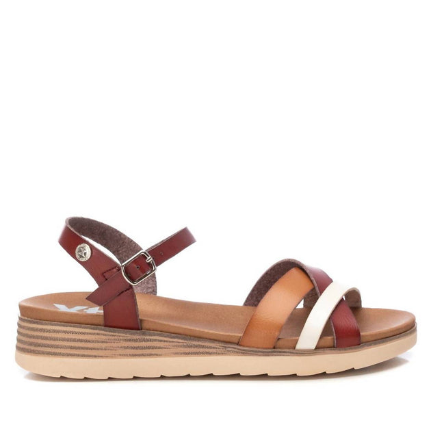 Xti 44661 Wedge Sandals Brown US 7 4