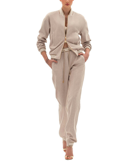 BGL Zip Hoodie & Pant Set Beige XS 2