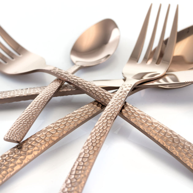 Megachef Baily 20 Piece Flatware Set Silver 4