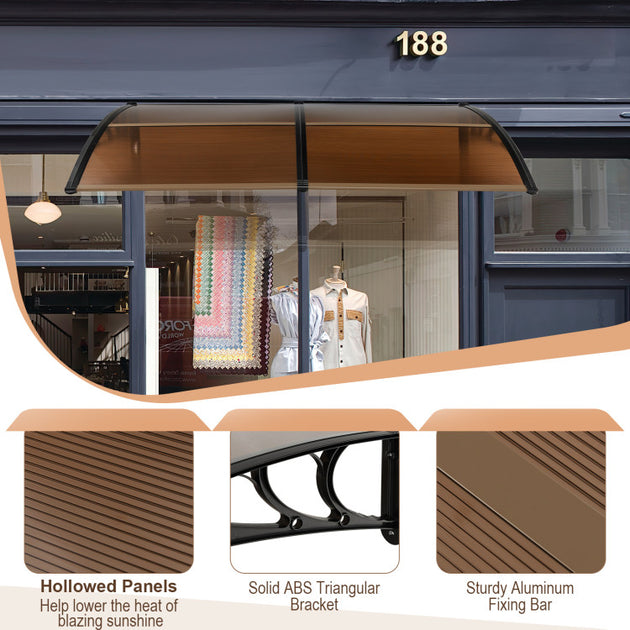 Hivvago Window Door Awning 4