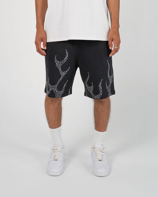 EPTM Metal Flame Shorts Black Medium 2
