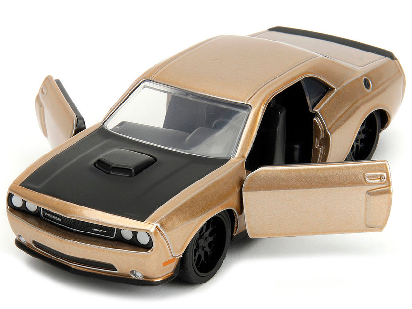 Jada 2012 Dodge Challenger SRT8 1/32 Voiture Miniature Gold Metallic 3