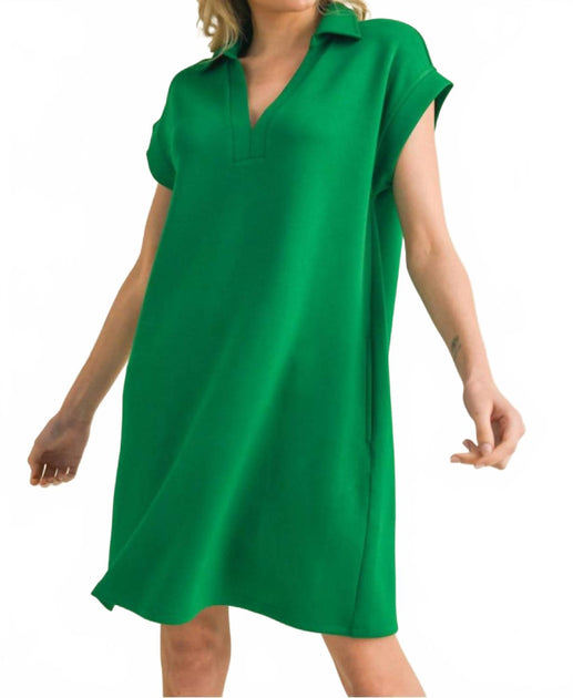 Jodifl Life Line Dress Green Small 2