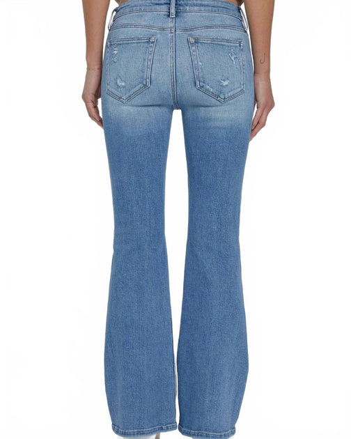 HIDDEN Happi Flare Jeans Blue Small 3