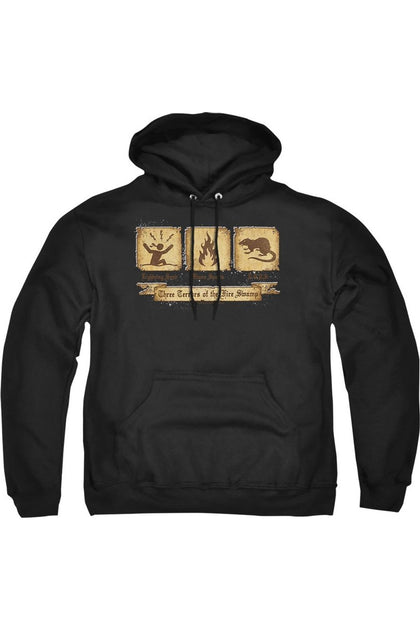 Gildan Princess Bride Three Terrors Hoodie Black Large 2
