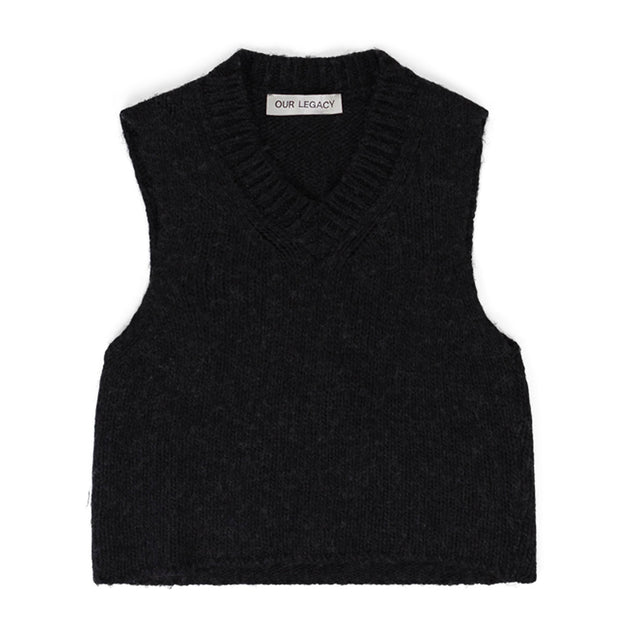 Our Legacy Intact Vest Sweater Black EU 50 2