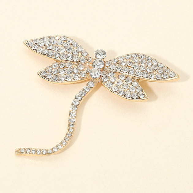 FASHNZFAB Dragonfly Pin Brooch Silver 5