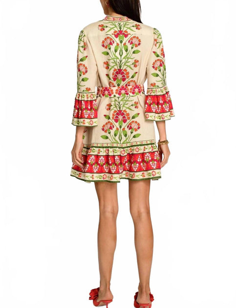 Elizabeth James The Label Frances Dress Multi Large 3