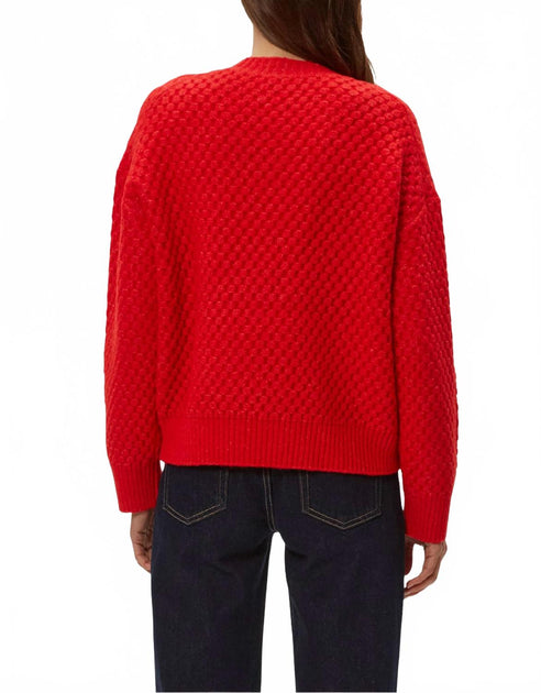 Michael Stars Sophia Sweater Red Large 4