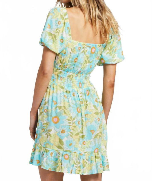Billabong Something Pretty Dress Multi Small 3