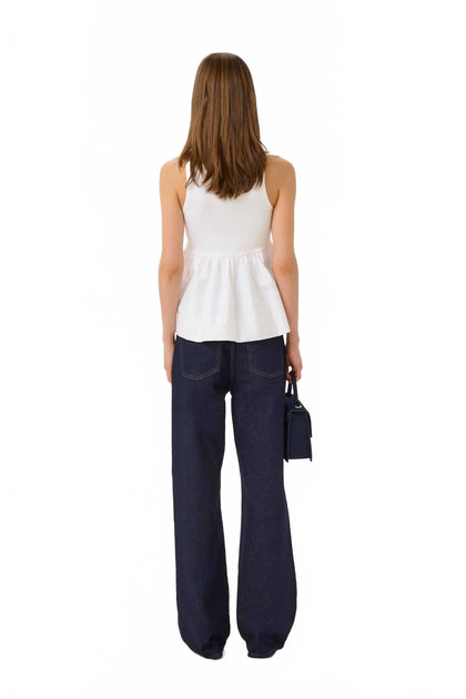 Gestuz Lanza Tank Top White XS 4