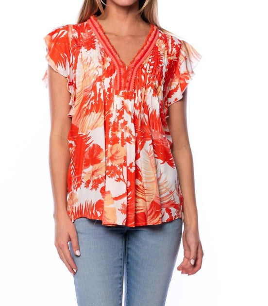 Tolani Erika Top Red Small 3