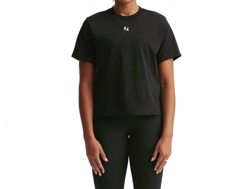 New Balance Cropped T-Shirt Grey Small 2